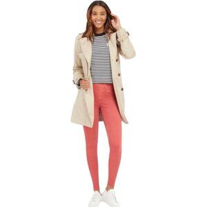 EUC Women's SPANX Ankle Jean-ish Leggings #20018R Nantucket Red | Size‎ M